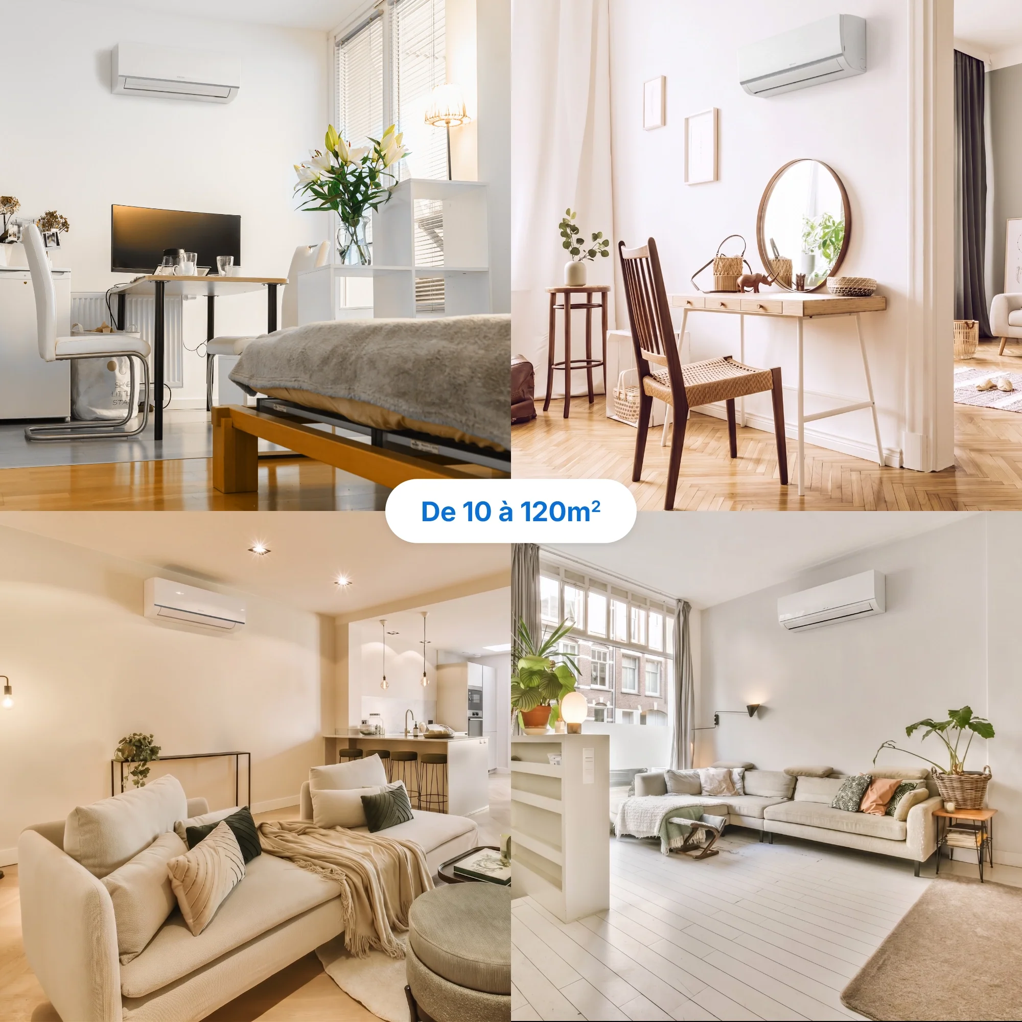 Climatiseur réversible - Pompe à chaleur Air Air (PAC) - Image 3