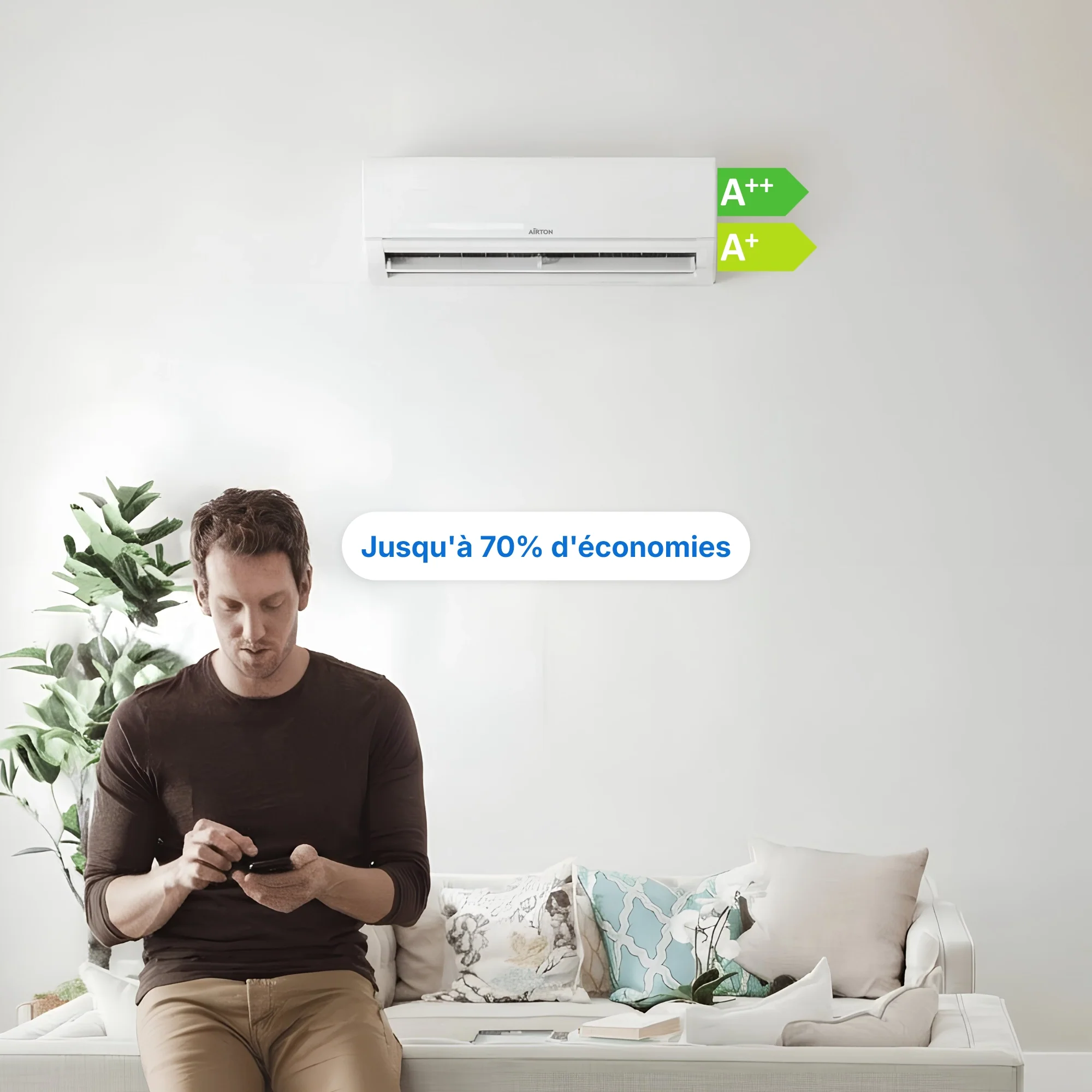 Climatiseur réversible - Pompe à chaleur Air Air (PAC) - Image 5